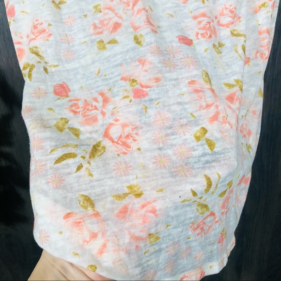 _🌸5/$25🌸Mighty Fine Floral Printed Sleeveless Top Small - Picture 4 of 13